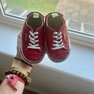 Tip Toey Joey - Leather Baby Sneakers